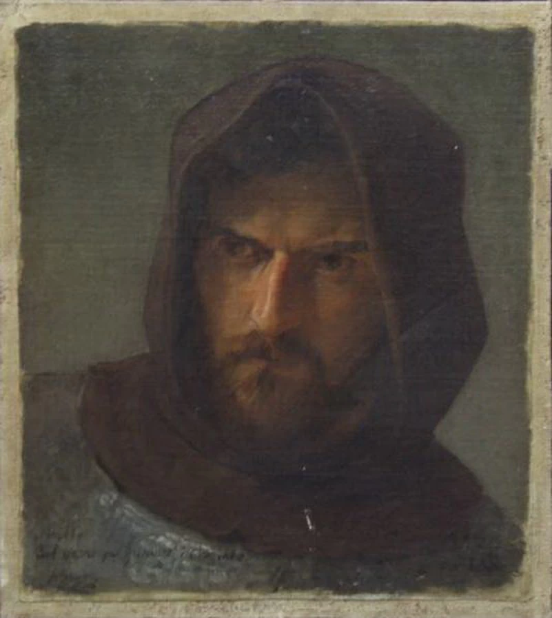 Testa del pittore Carlo de Notaris - Accademia di Belle Arti di Brera, Milano